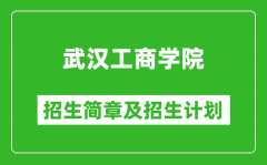 武汉工商学院2025年高考招生简章及各省招生计划人数