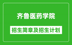 齐鲁医药学院2025年招生简章_各省高考招生计划人数一览表