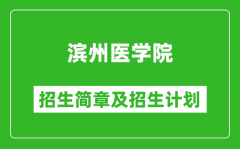 滨州医学院2025年招生简章_各省高考招生计划人数一览表