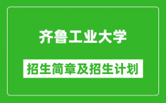 齐鲁工业大学2025年招生简章_各省高考招生计划人数一览表